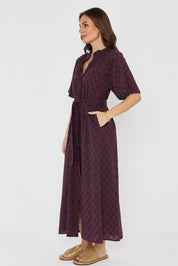 SOVA Maxi Dress Plum