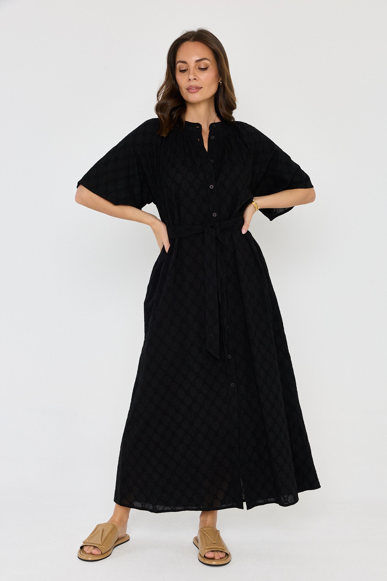 SOVA Maxi Dress Black