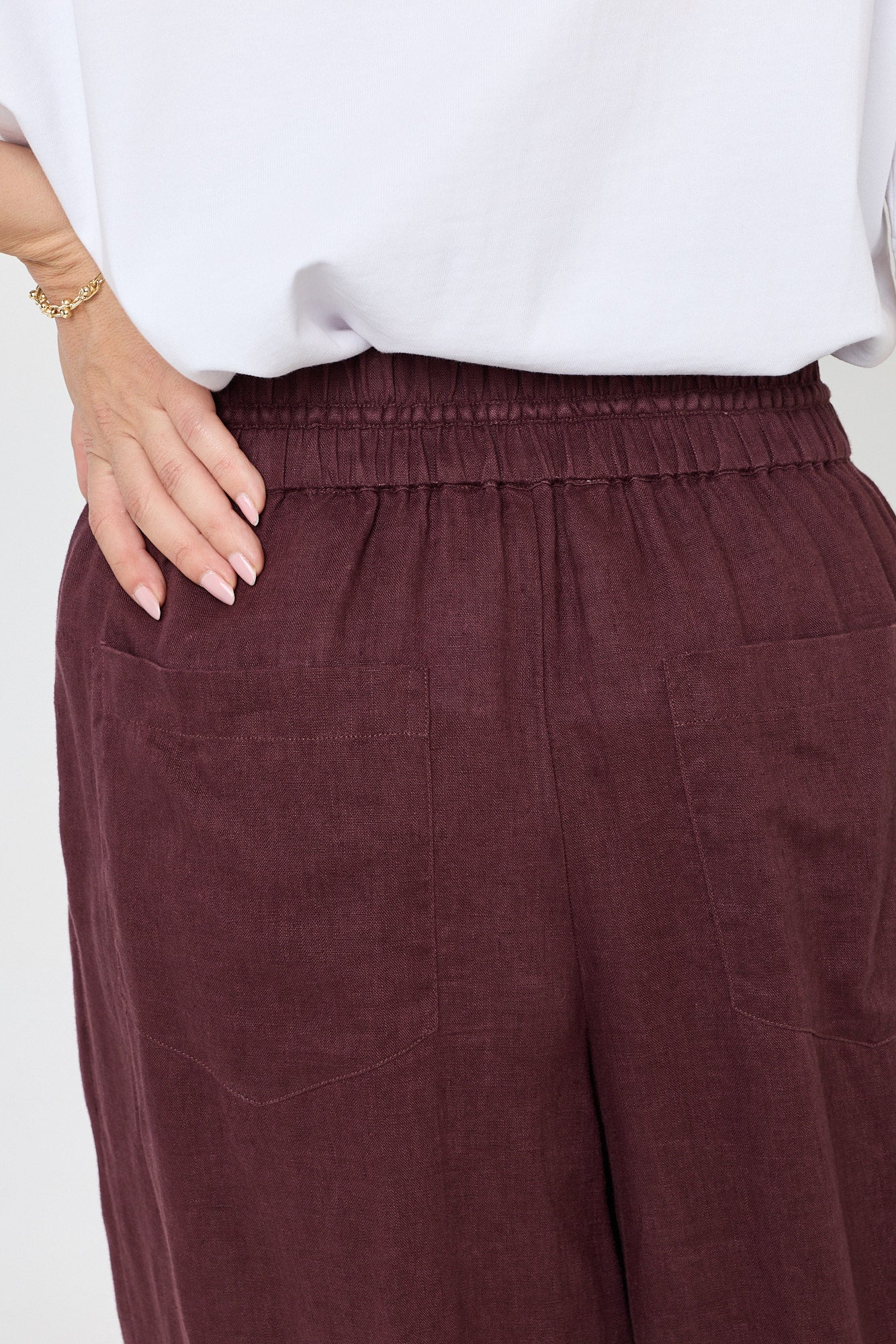 CIEL Pants Burgundy