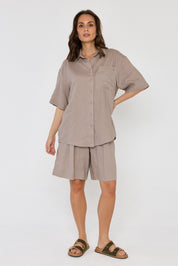 ASPEN Shirt Taupe