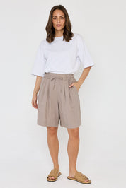 ADELE Shorts Taupe
