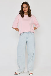 ALASKA Pants Light Blue Wash