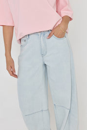 ALASKA Pants Light Blue Wash