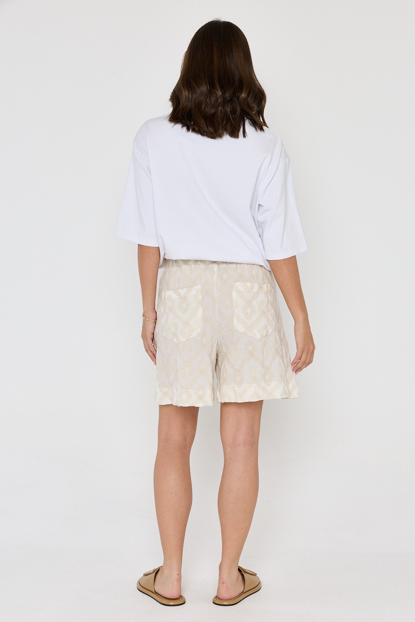 ROUX Shorts White