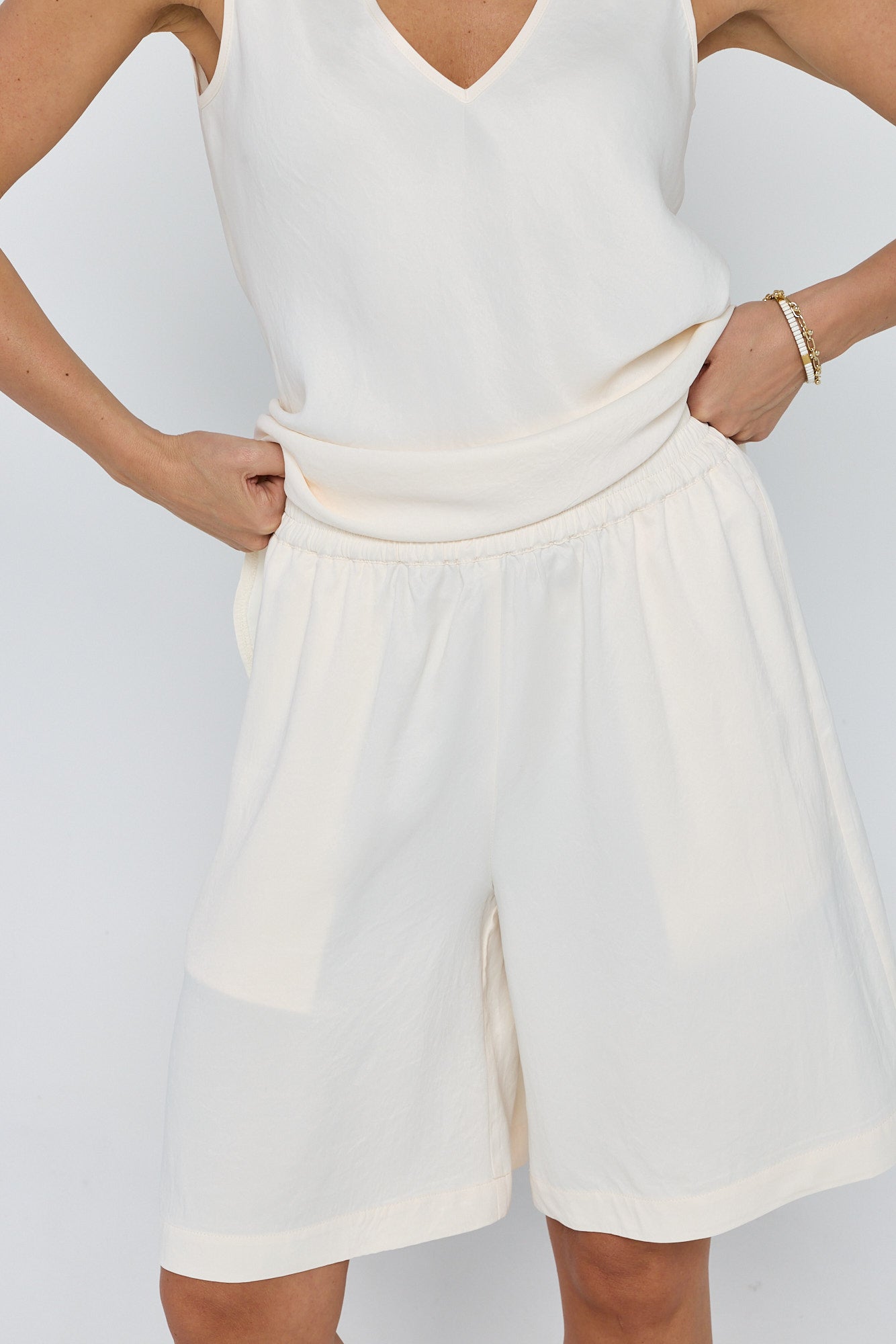 CALIN Shorts Cream