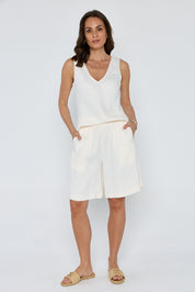 CALIN Shorts Cream