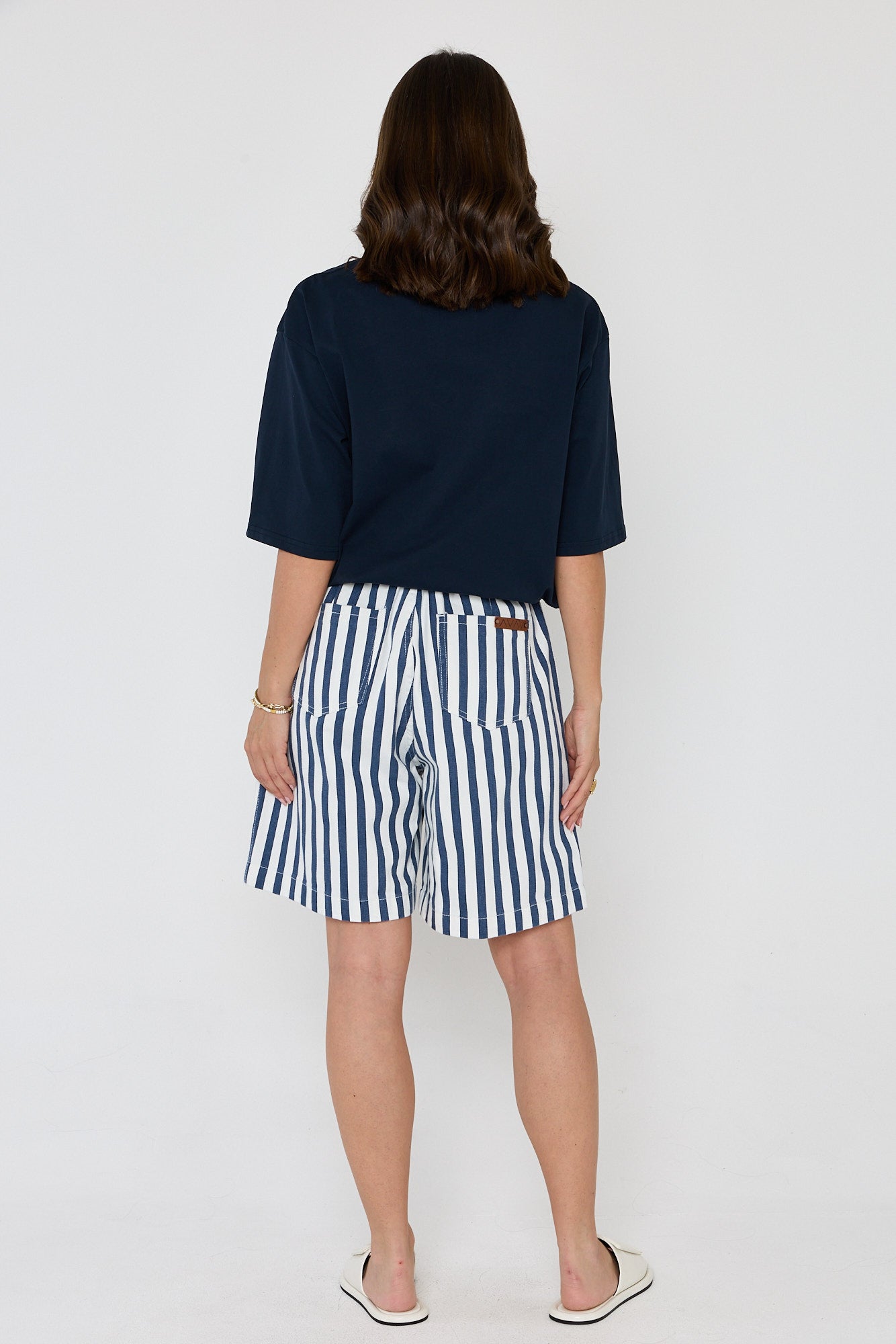 HARVEY Shorts Blue Stripe