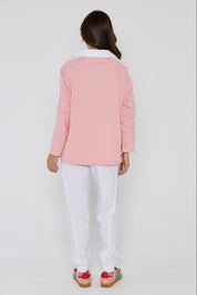 AMOUR T-Shirt Pink/White
