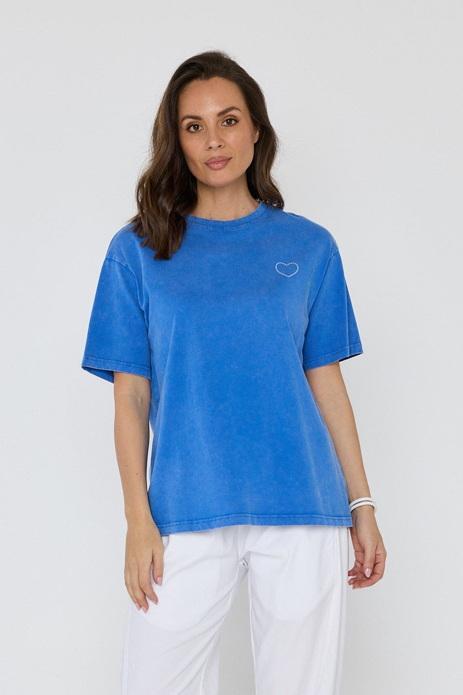 HEARTY T-Shirt Blue