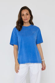 HEARTY T-Shirt Blue