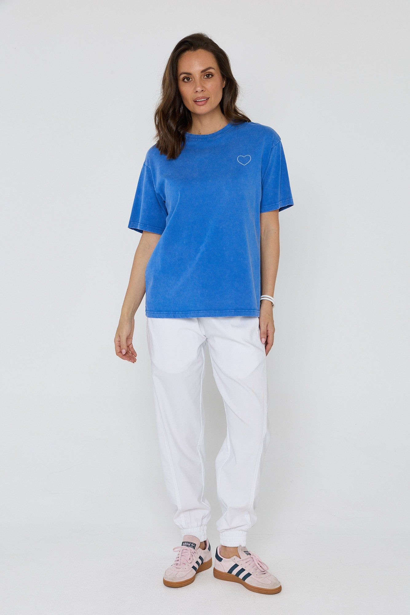 HEARTY T-Shirt Blue