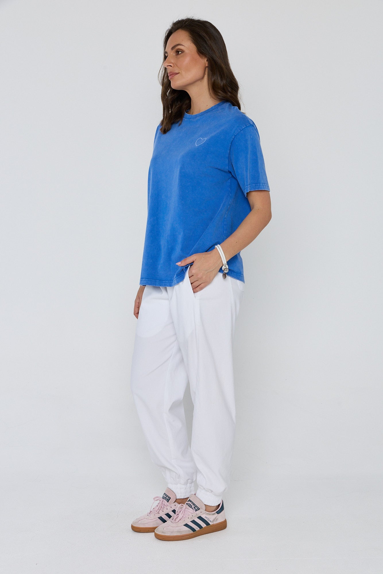 HEARTY T-Shirt Blue