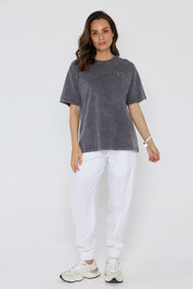 HEARTY T-Shirt Grey