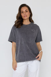 HEARTY T-Shirt Grey
