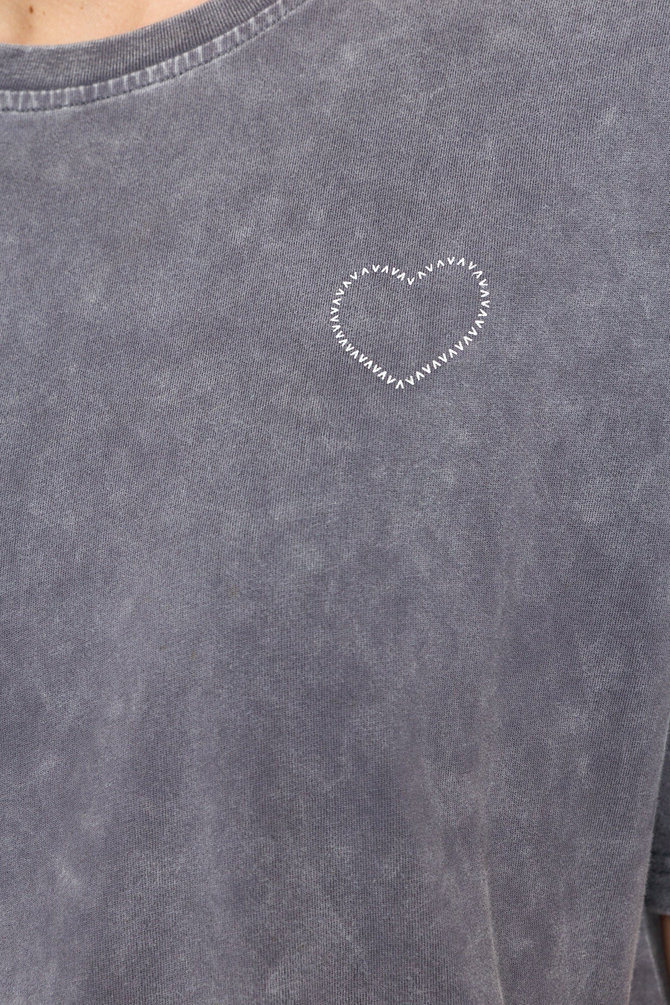 HEARTY T-Shirt Grey