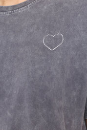 HEARTY T-Shirt Grey