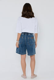 MIKI Shorts Blue Wash