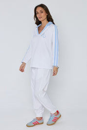 AMOUR T-Shirt White/Blue