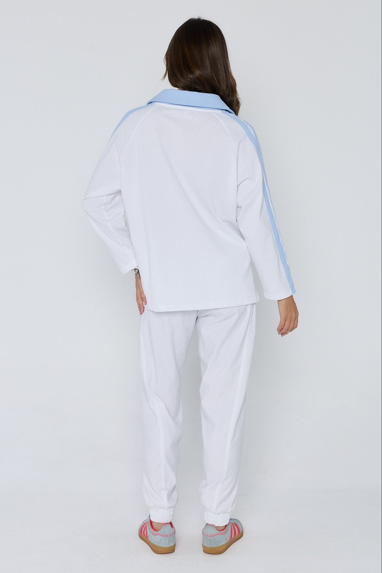AMOUR T-Shirt White/Blue