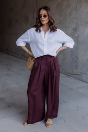 CIEL Pants Burgundy
