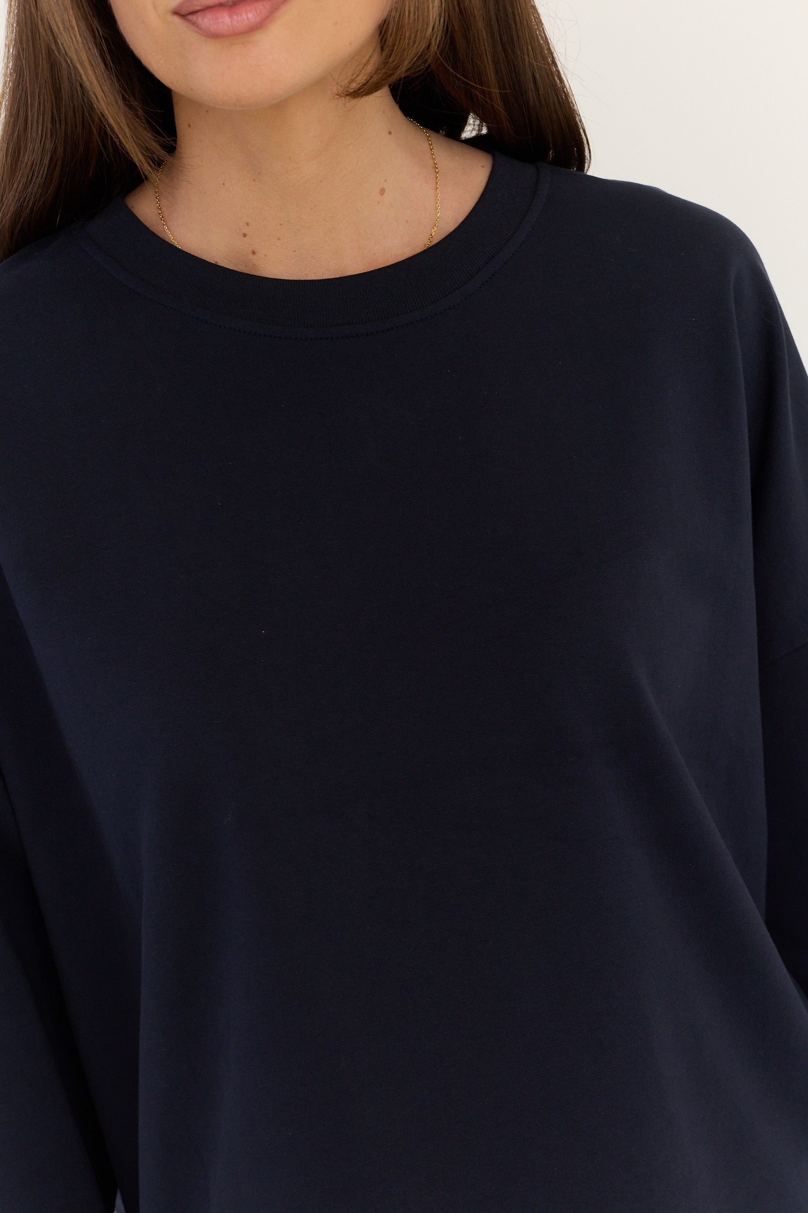 GREKA Long Sleeve Top Navy