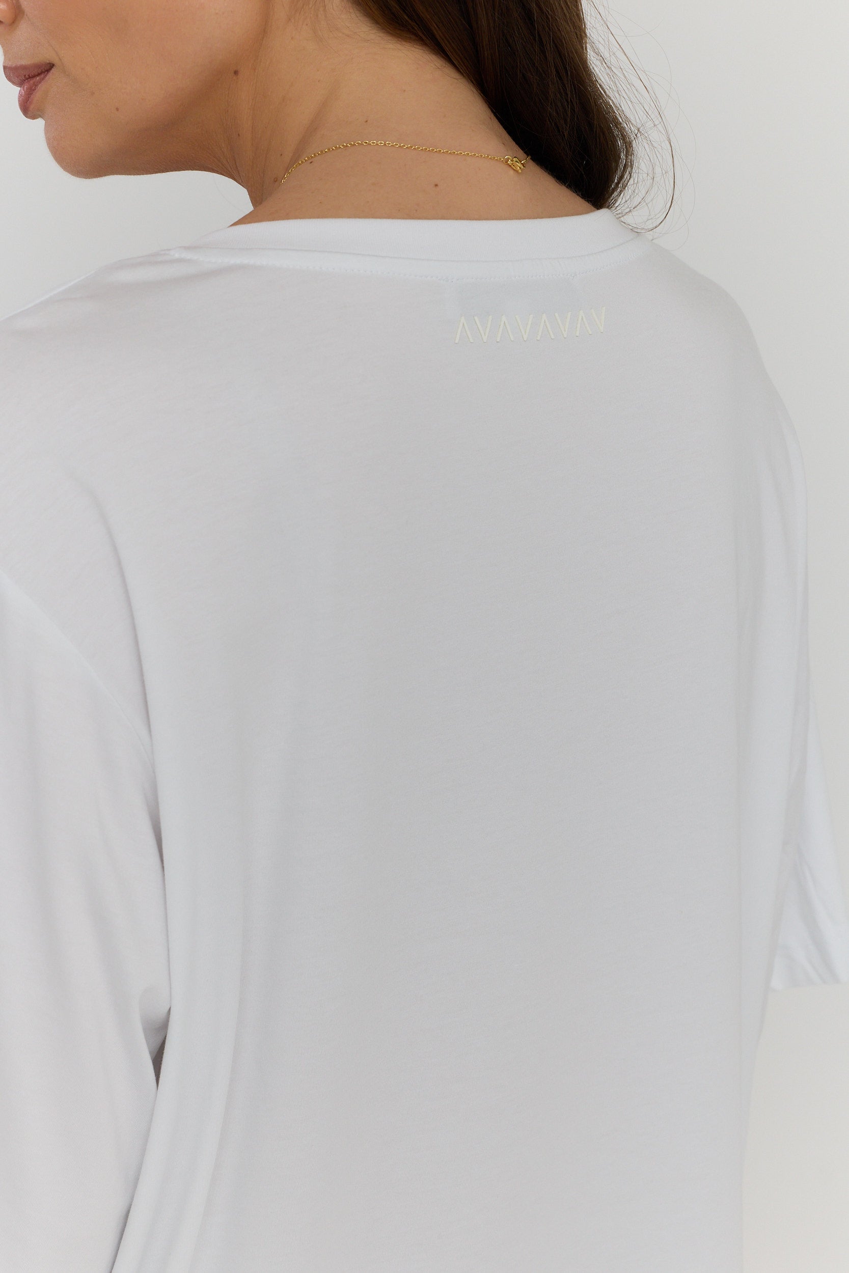 BALTIS V-Neck T-Shirt White