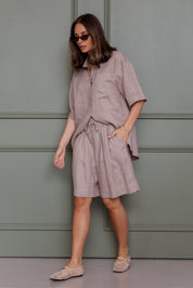 ADELE Shorts Taupe