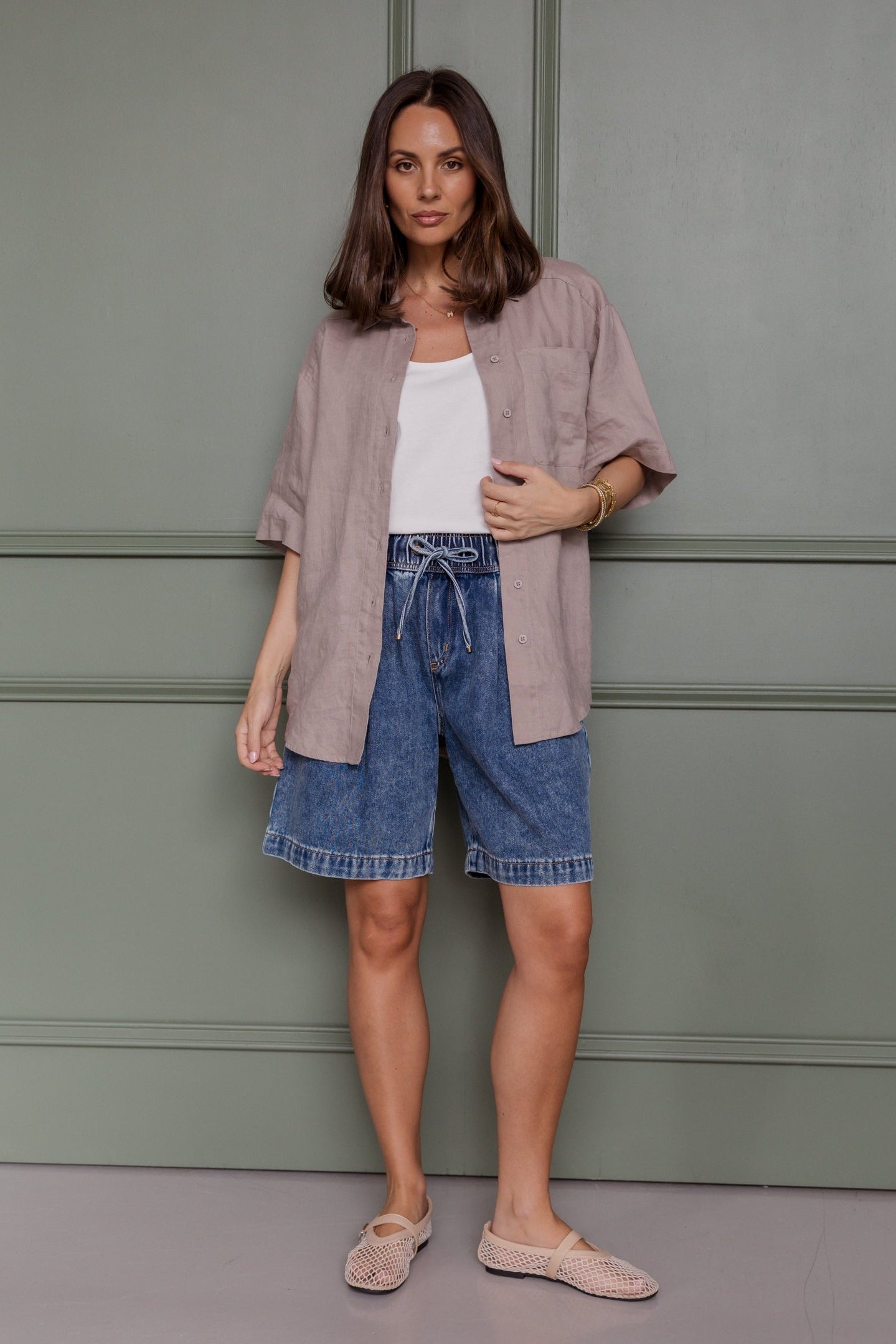 ASPEN Shirt Taupe