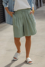 ADELE Shorts Sage