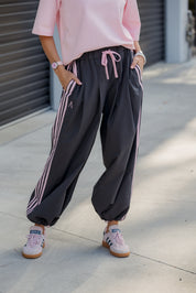 ALADIN Pants Grey/Pink