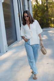 AVELA Blouse Cream