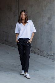NIX V-Neck T-Shirt White