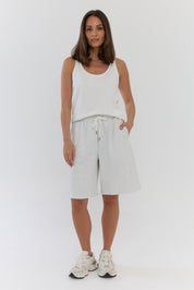 BLAX Shorts Grey Marle