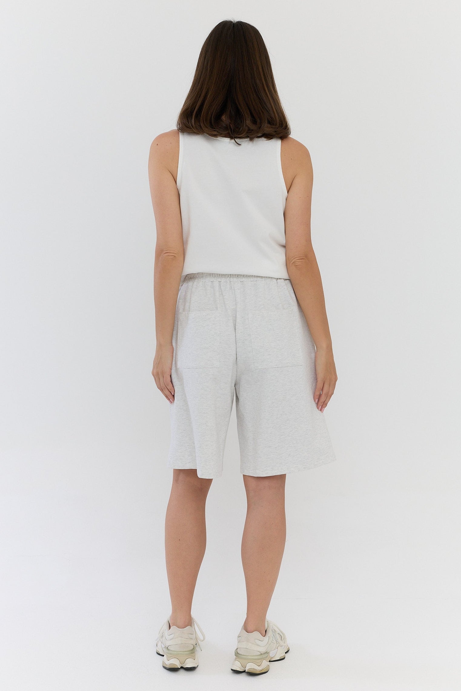 BLAX Shorts Grey Marle