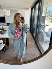 SALTY Jeans Light Blue Denim