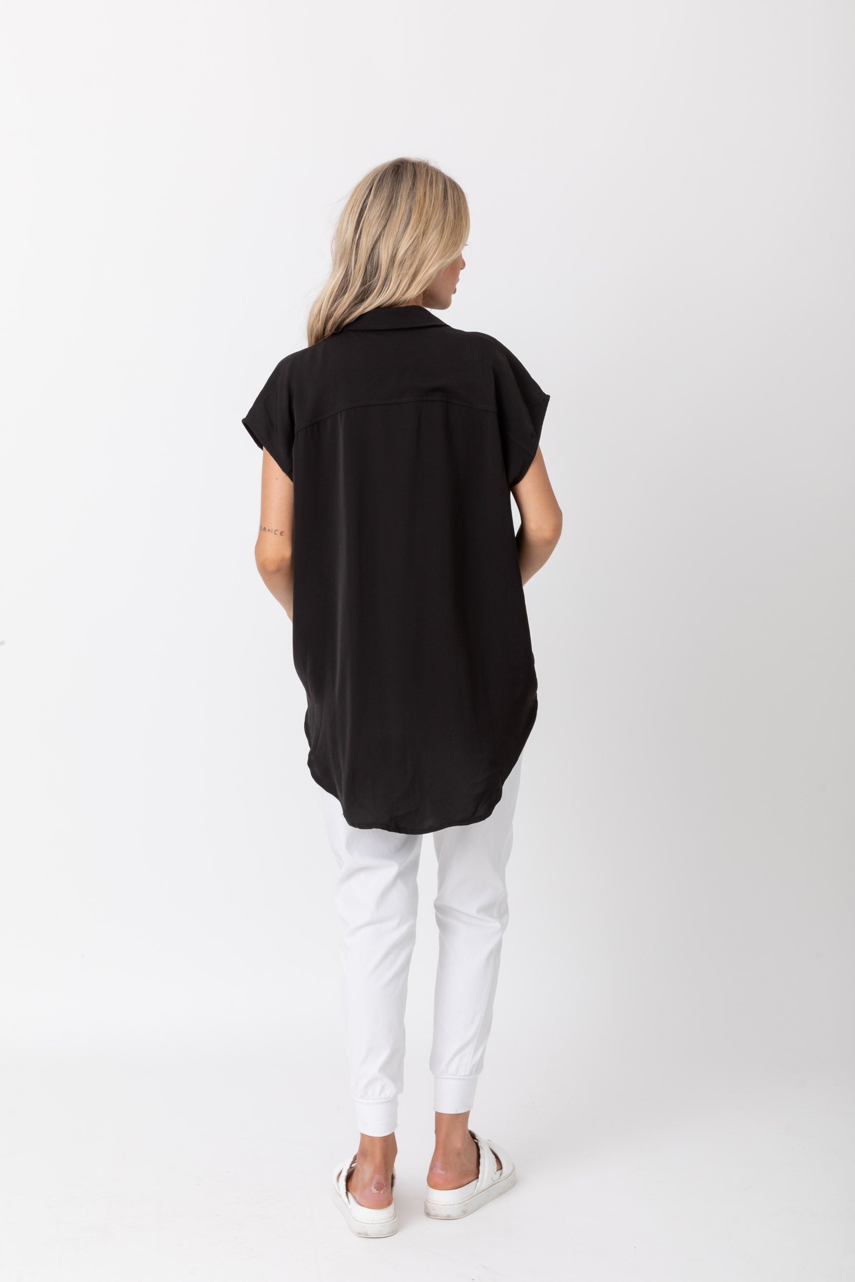 PANDA Blouse Black