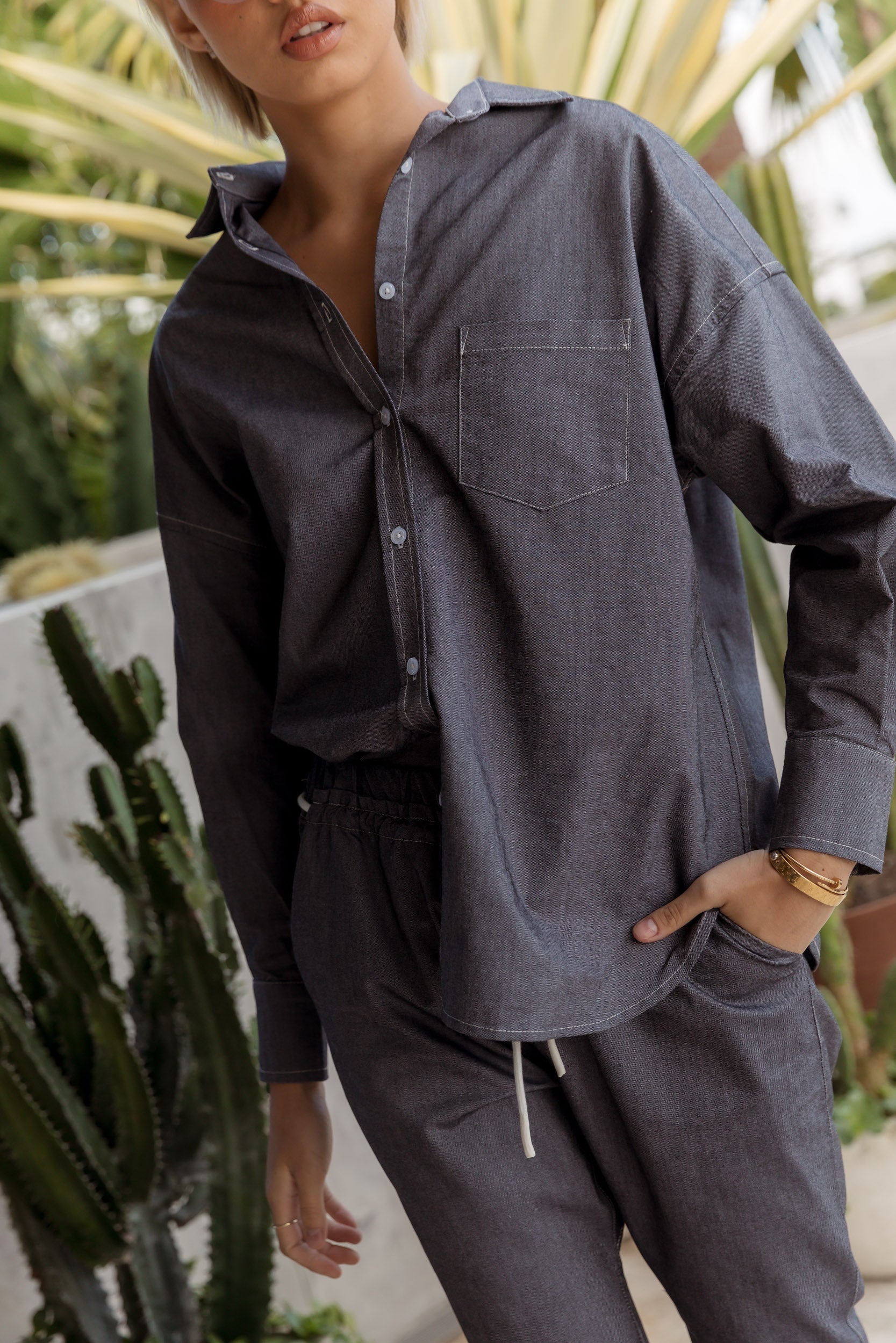 MITCHEL Shirt Black