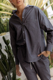 MITCHEL Shirt Black