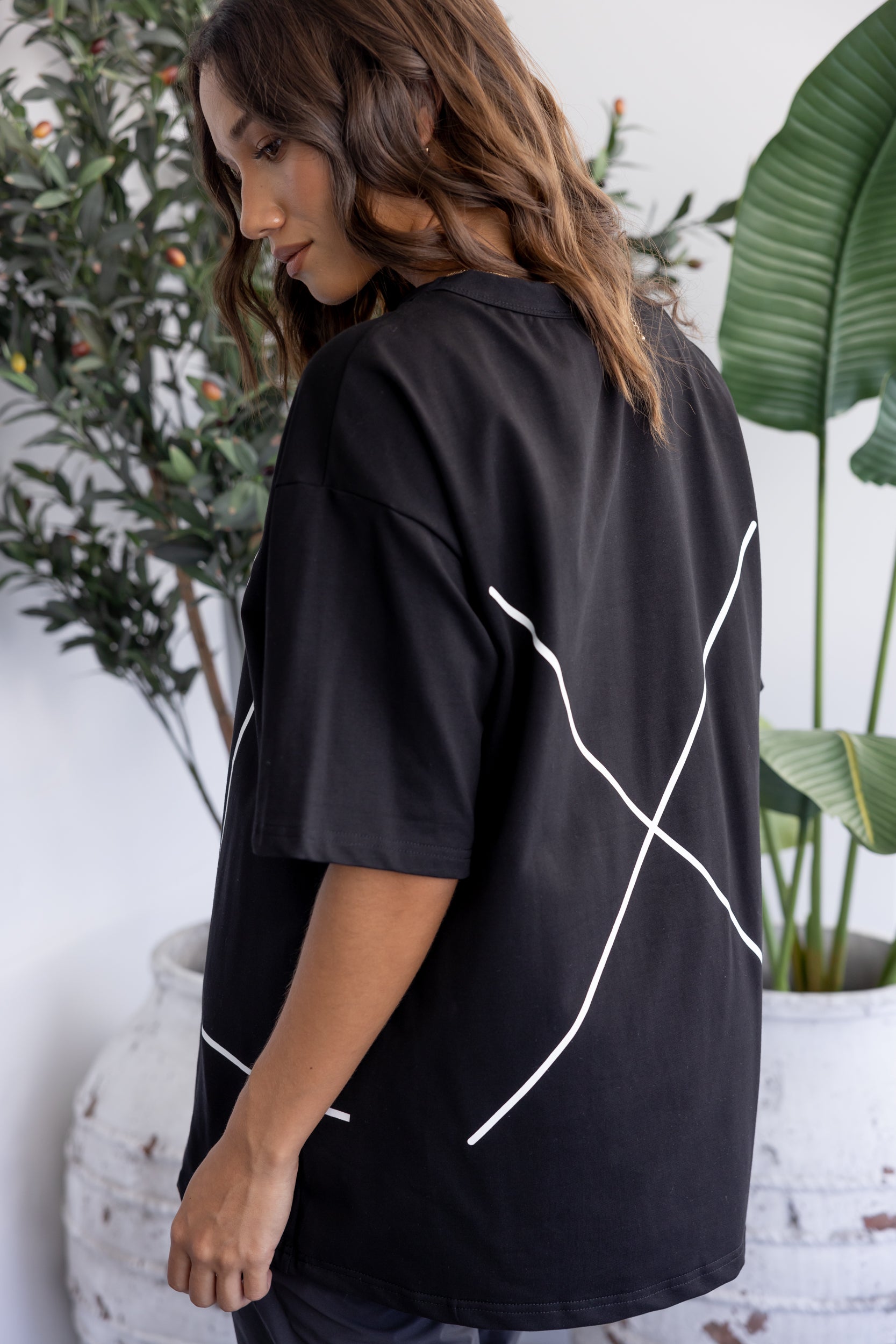 ECRU T-Shirt Black