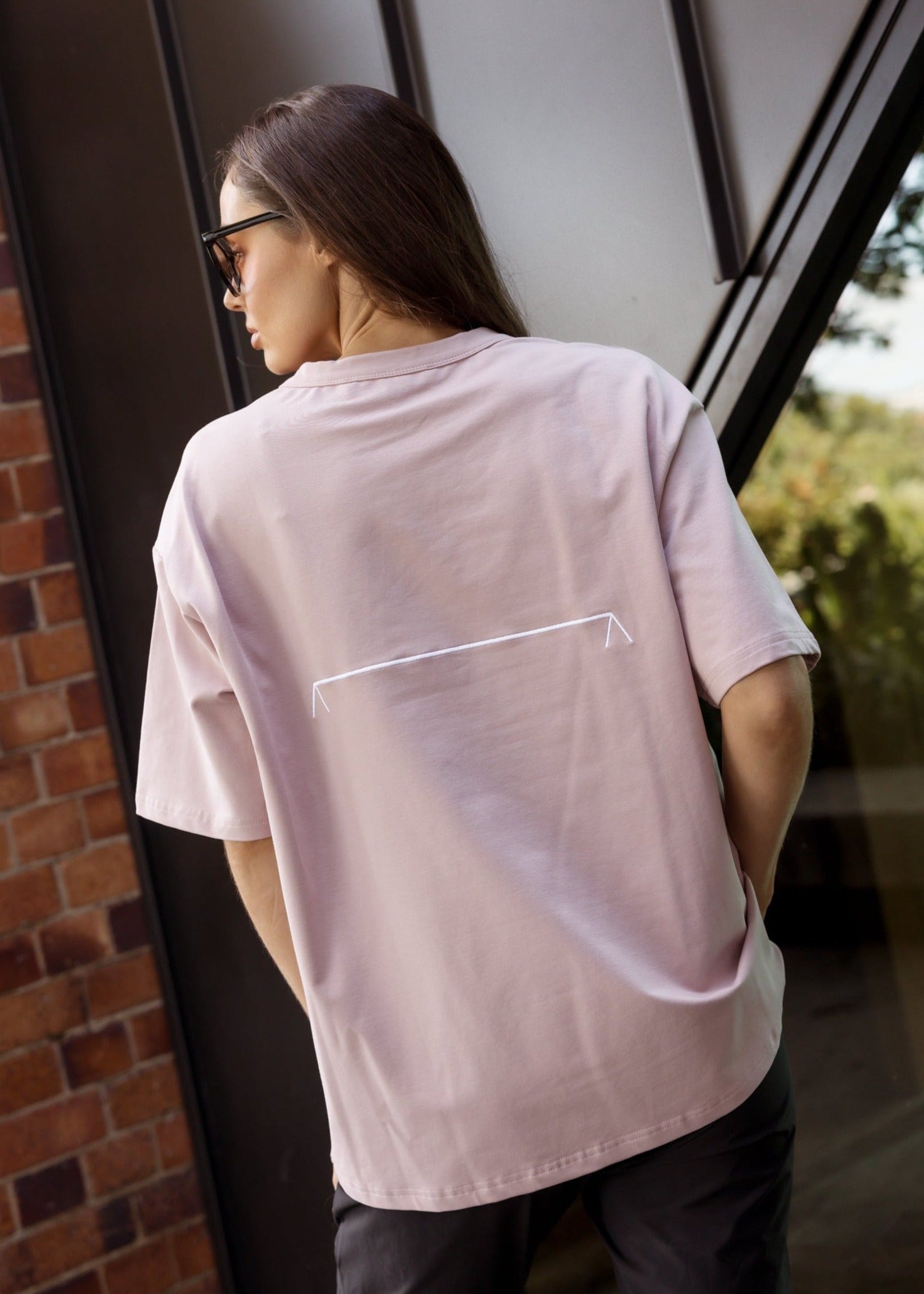 PETERS T-Shirt Smokey Plum