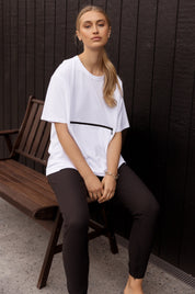 ZIPPER T-Shirt White