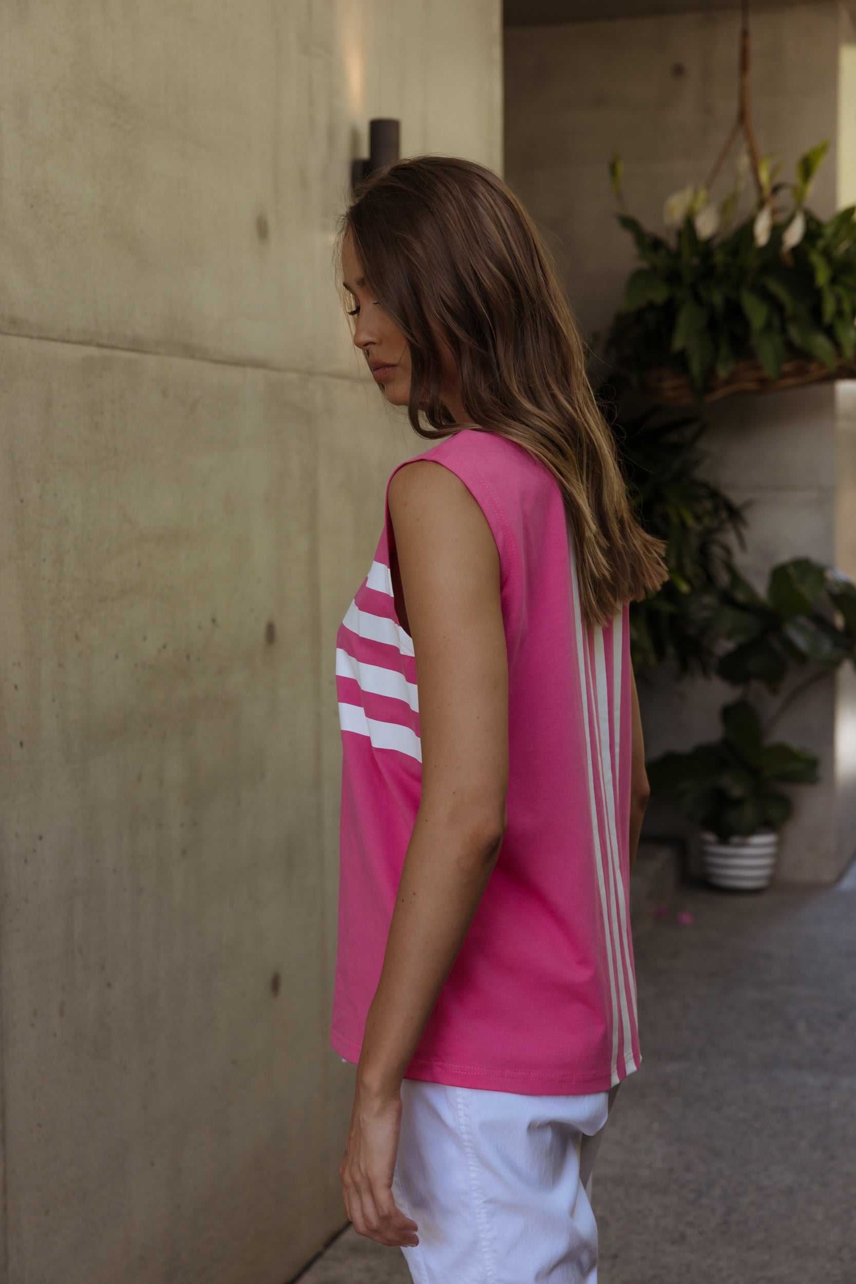 COCO Tank Hot Pink