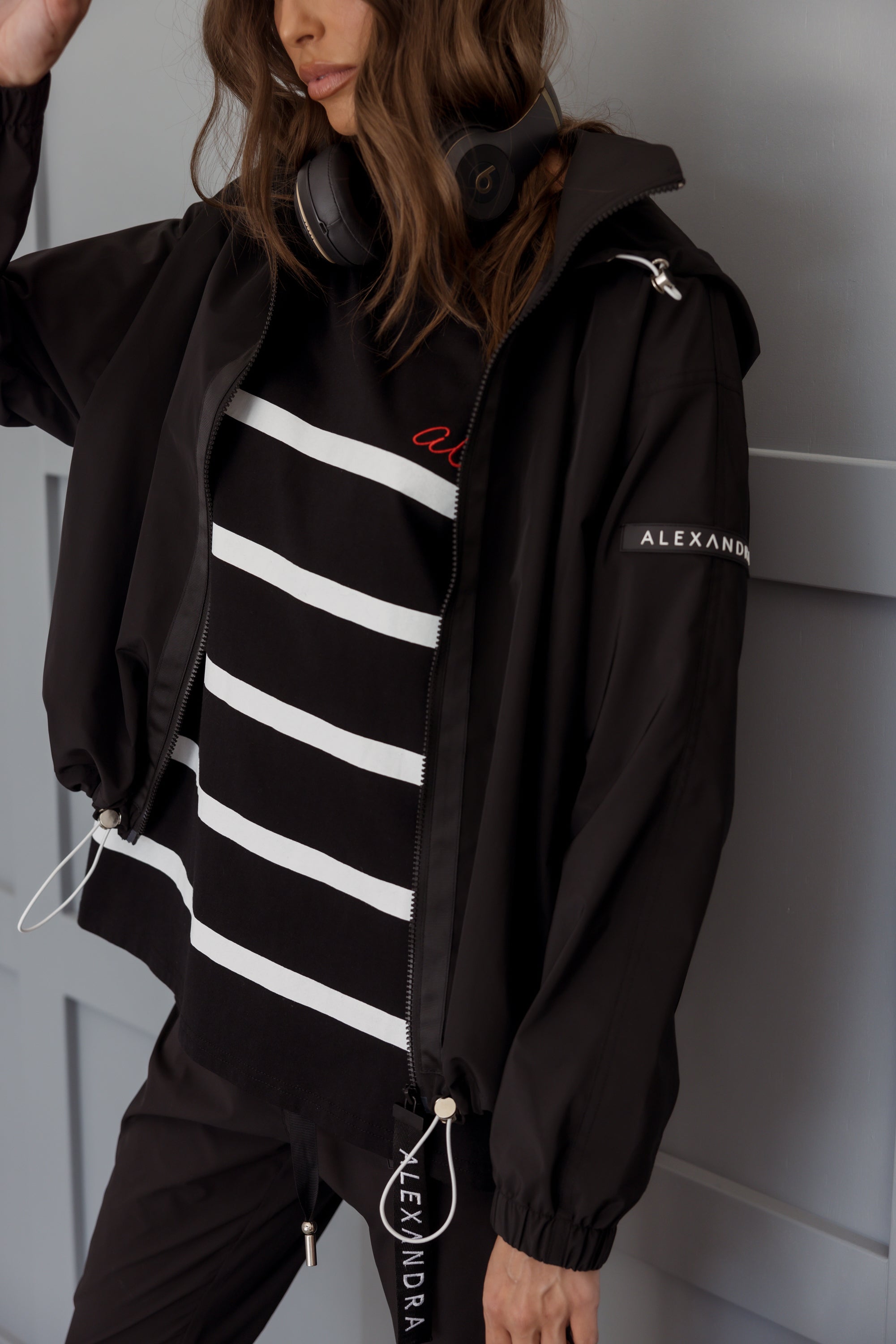 APOLLO Sport Jacket Black/White