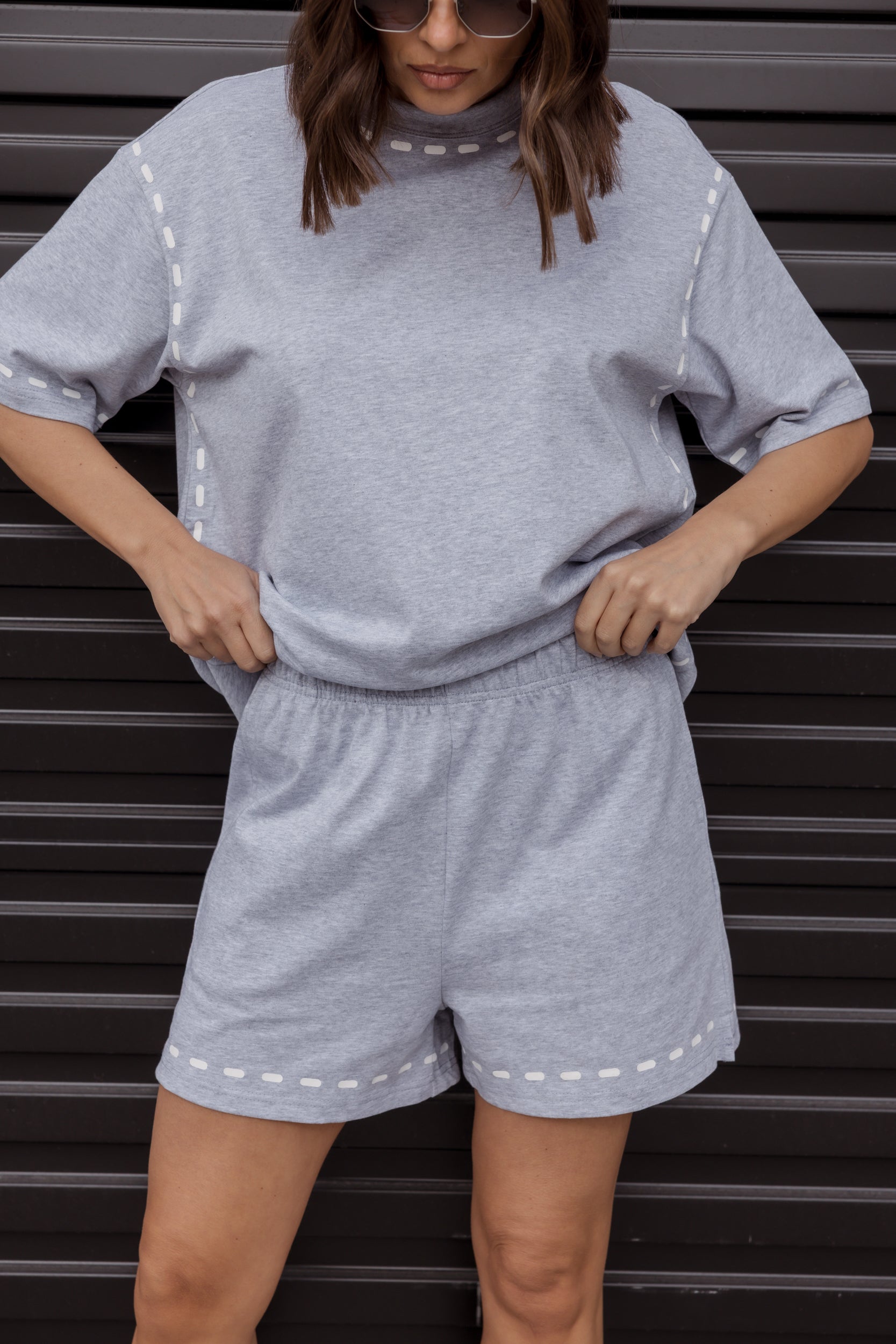 GOK Shorts Grey