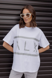VEGAS T-Shirt White/Grey