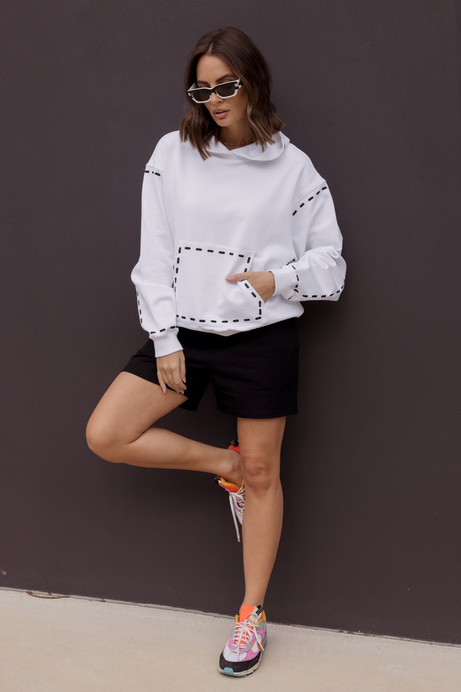 DASHES Jumper White