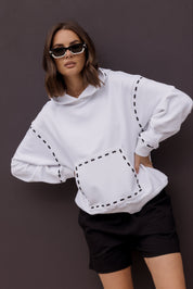 DASHES Jumper White