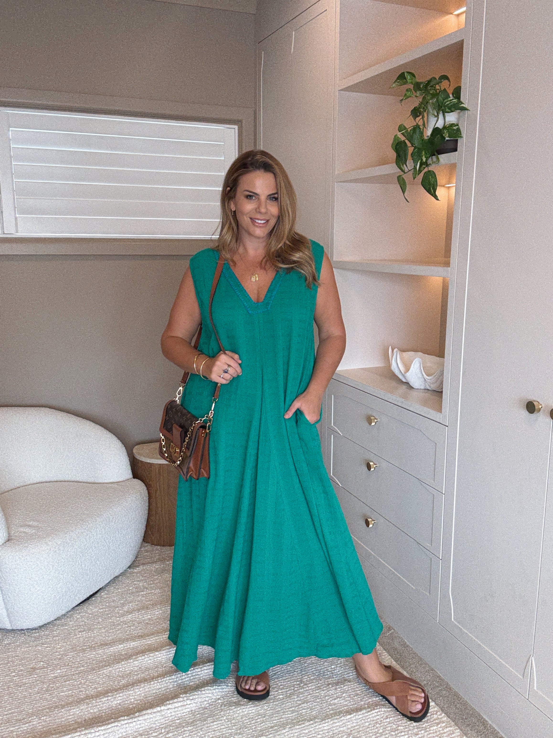 LYLA Dress Emerald