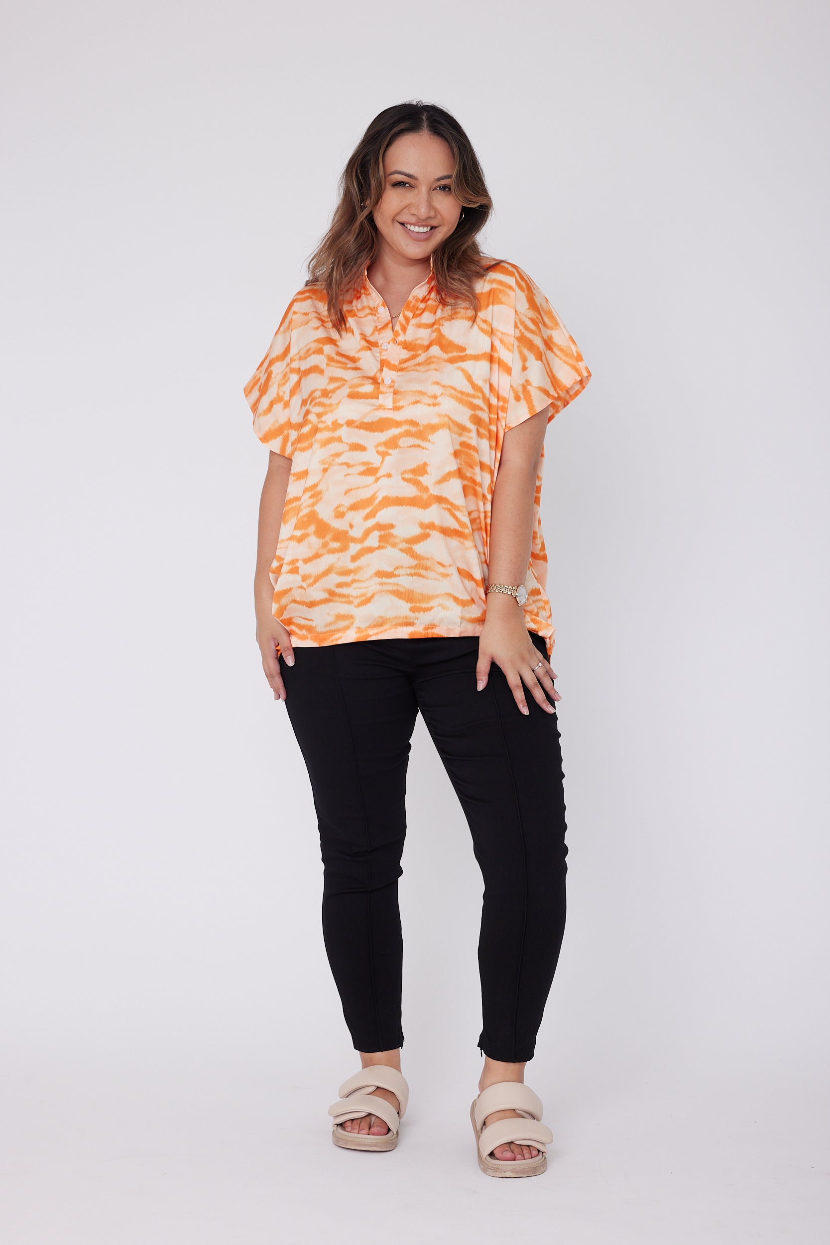 CHICAGO Blouse Orange