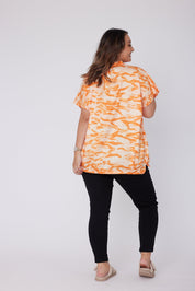 CHICAGO Blouse Orange
